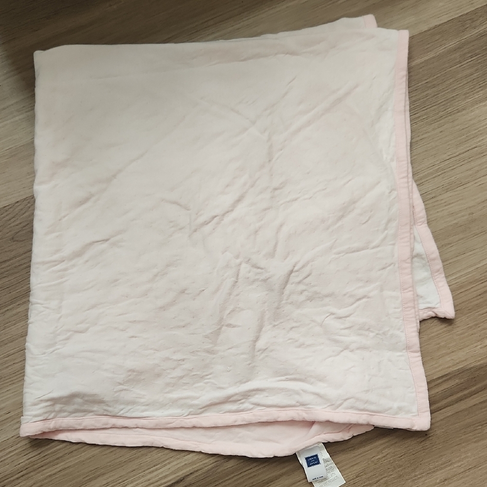 Janie & Jack Soft Pink Baby Blanket